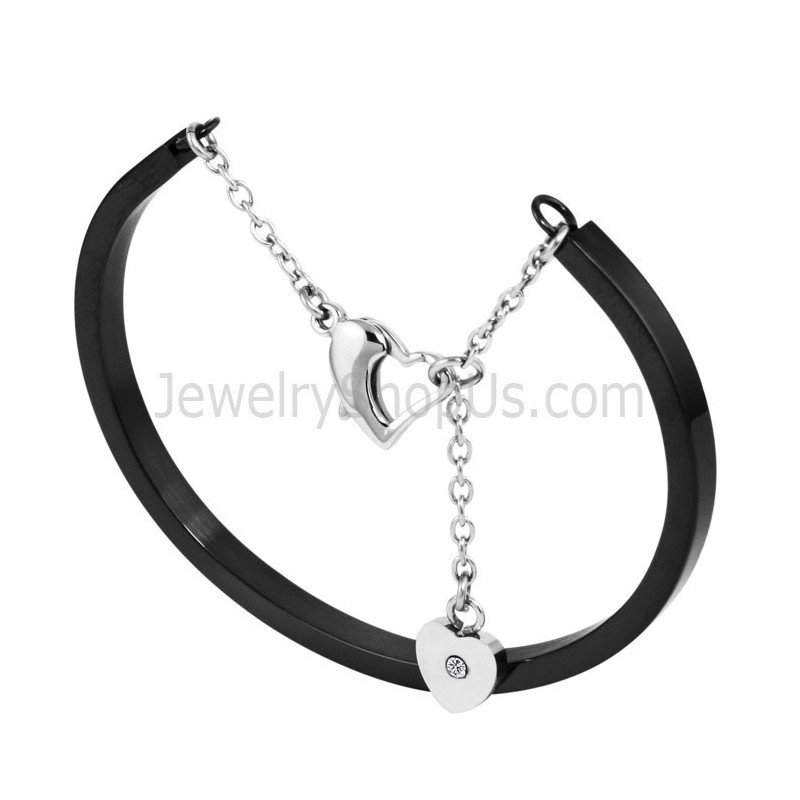 Bracciale Tatanium Regolabile (Nero, Argento, Oro Rosa) Bg810