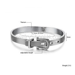 Cintura In Tatanium Con Lunghezza Regolabile C969