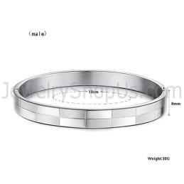 Braccialetti Di Coppia Tatanium Simple-Grid C855