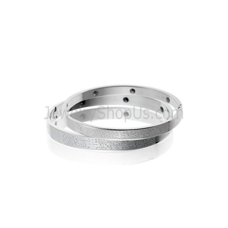 Braccialetti Magnetici Per La Salute E L'Energia A Croce In Tatanium Per Coppie C716 Braccialetti Magnetici Per La Salute E L'Energia A Croce In Tatanium Per Coppie C716