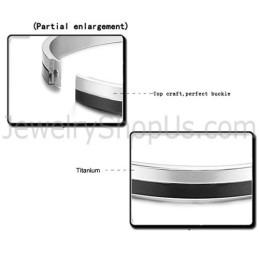 Braccialetti Tatanium Neri E Per Coppie C822