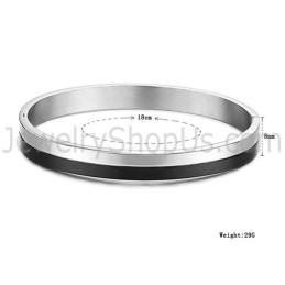 Braccialetti Tatanium Neri E Per Coppie C822