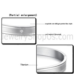 Braccialetti Di Coppia Tatanium "Ture Love Forever" Con Strass C861