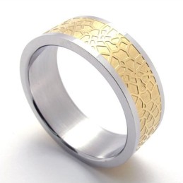 Anello In Titanio Oro