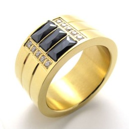 Anello In Titanio Oro