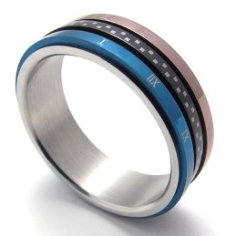Anello In Titanio Colorato