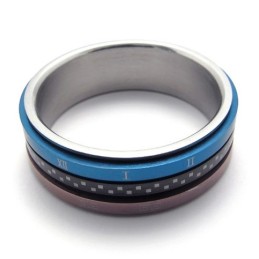 Anello In Titanio Colorato