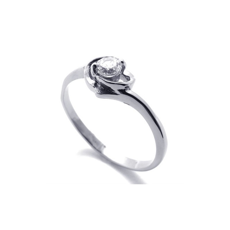 Anello In Titanio Con Diamanti Per Donna Anello In Titanio Con Diamanti Per Donna