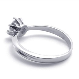 Anello In Titanio Con Diamanti