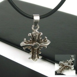 Ciondolo A Forma Di Croce In Titanio Puro, Regalo Esclusivo Per Uomo