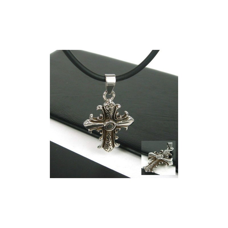 Ciondolo A Forma Di Croce In Titanio Puro, Regalo Esclusivo Per Uomo Ciondolo A Forma Di Croce In Titanio Puro, Regalo Esclusivo Per Uomo