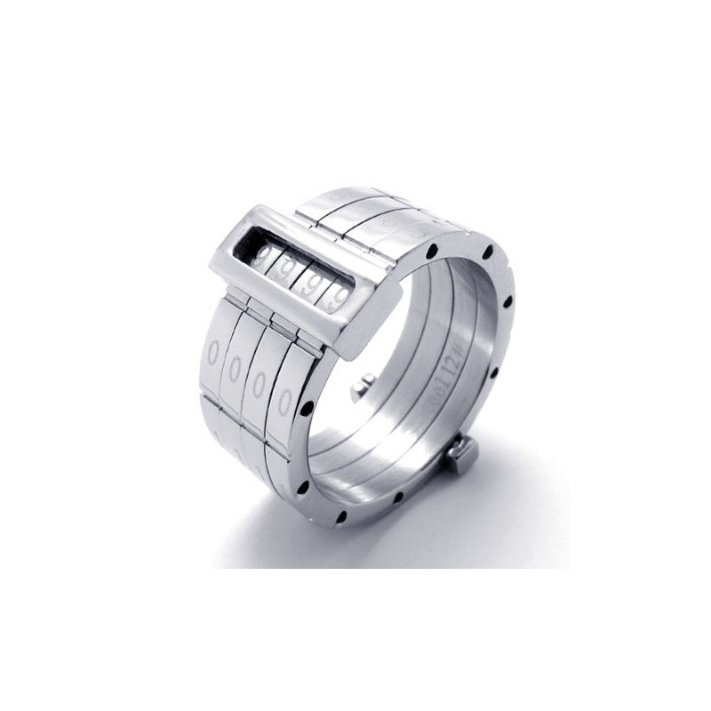 Anello In Titanio Puzzle Anello In Titanio Puzzle