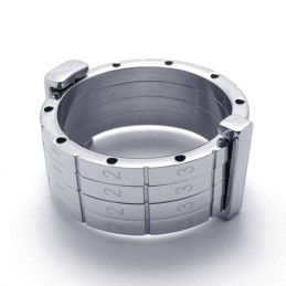 Anello In Titanio Puzzle