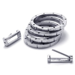 Anello In Titanio Puzzle