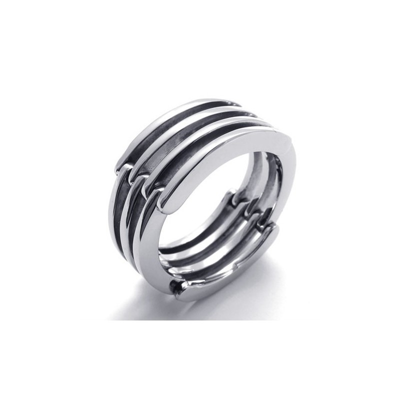Anello In Titanio Puzzle Anello In Titanio Puzzle