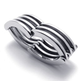 Anello In Titanio Puzzle