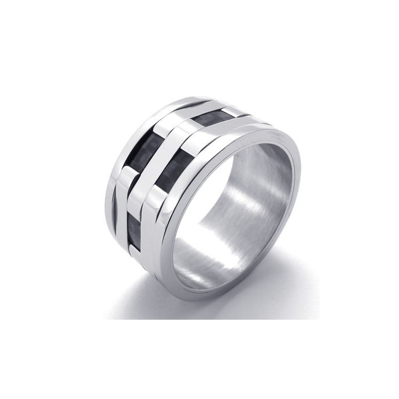 Anello In Titanio Puzzle Anello In Titanio Puzzle