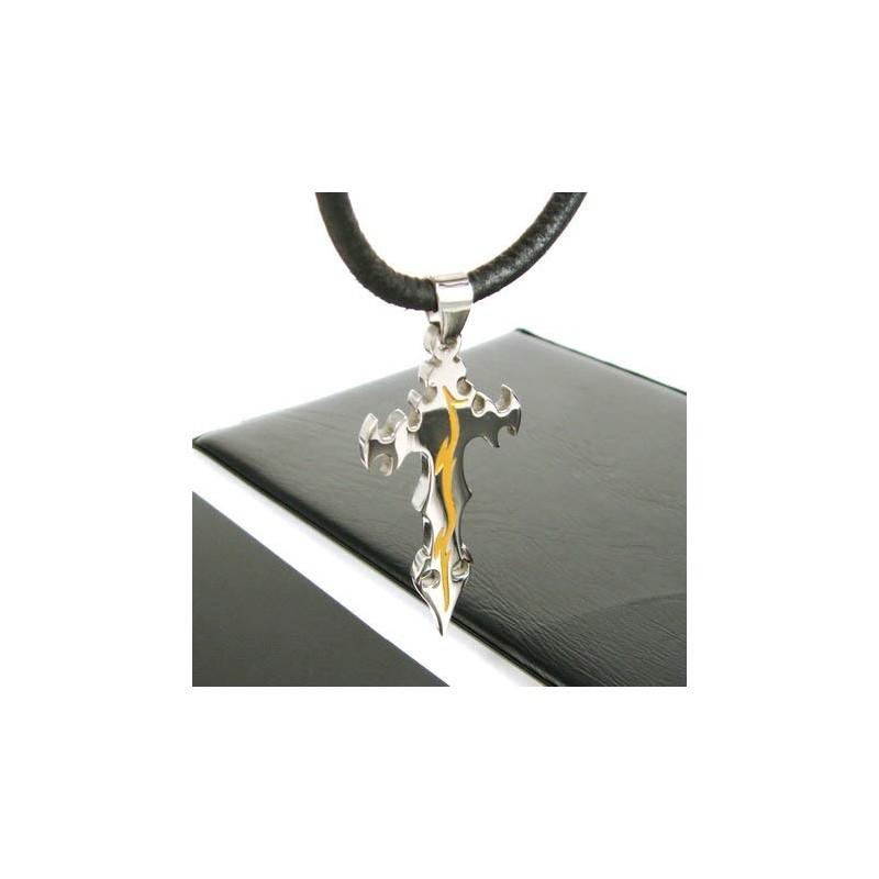 Ciondolo A Forma Di Croce In Titanio Puro Con Catena Gratuita Ciondolo A Forma Di Croce In Titanio Puro Con Catena Gratuita