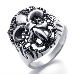 Anello Vintage In Titanio