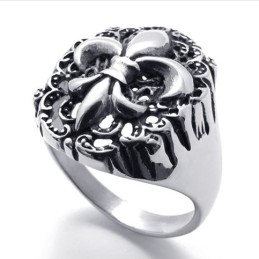 Anello Vintage In Titanio