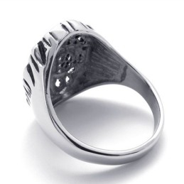 Anello Vintage In Titanio