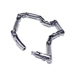 Bracciale Con Ciondolo In Argento 316L E Titanio Puro Da Uomo E Ragazzo