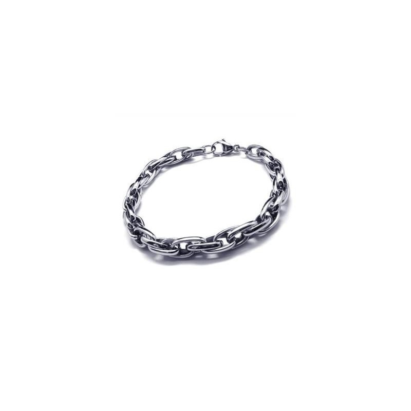 Bracciale Da Uomo Con Catena In Titanio Puro E Ciondolo In Argento Per Ragazzo Bracciale Da Uomo Con Catena In Titanio Puro E Ciondolo In Argento Per Ragazzo