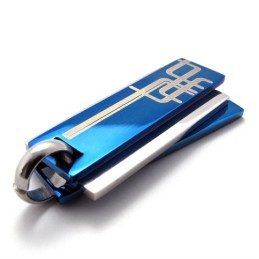 Ciondolo In Titanio Blu