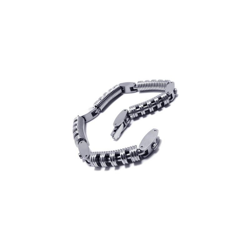 Bracciale Con Ciondolo A Catena In Titanio Puro Argento Da Uomo E Ragazzo Bracciale Con Ciondolo A Catena In Titanio Puro Argento Da Uomo E Ragazzo