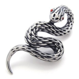 Ciondolo In Titanio Cobra