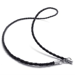 Collana In Titanio Nero Da 20 Pollici
