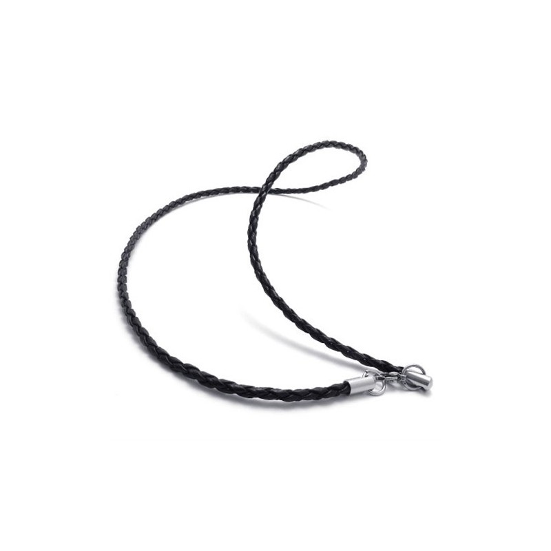 Collana In Titanio Nero Da 20 Pollici Collana In Titanio Nero Da 20 Pollici