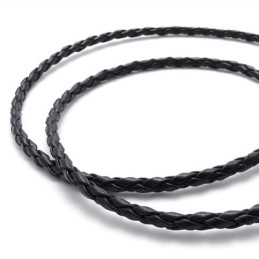 Collana In Titanio Nero Da 20 Pollici