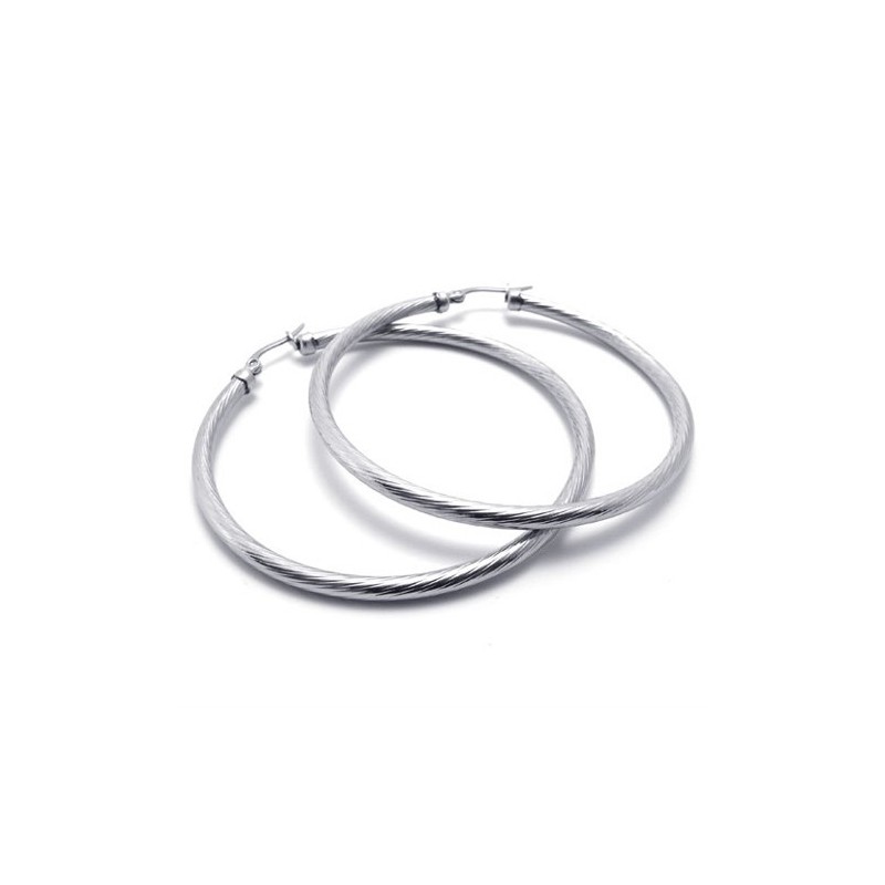 Orecchini Ad Anello In Titanio