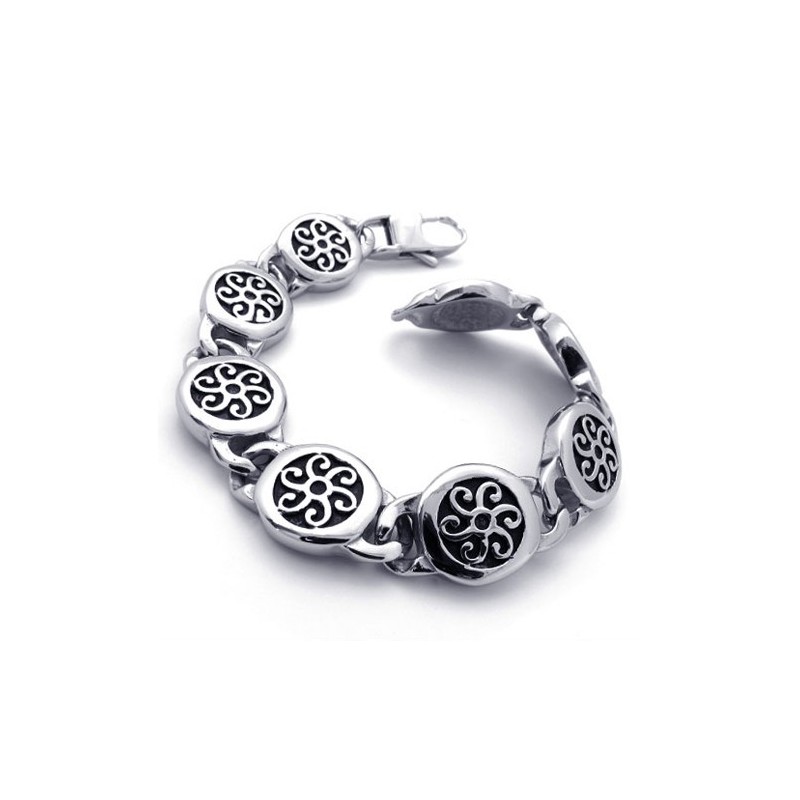 Bracciale Retrò In Titanio Da 8,7 Pollici Bracciale Retrò In Titanio Da 8,7 Pollici