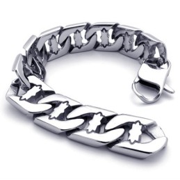 Bracciale In Titanio Da 8,5 Pollici