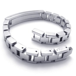 Bracciale In Titanio Da 8,5 Pollici