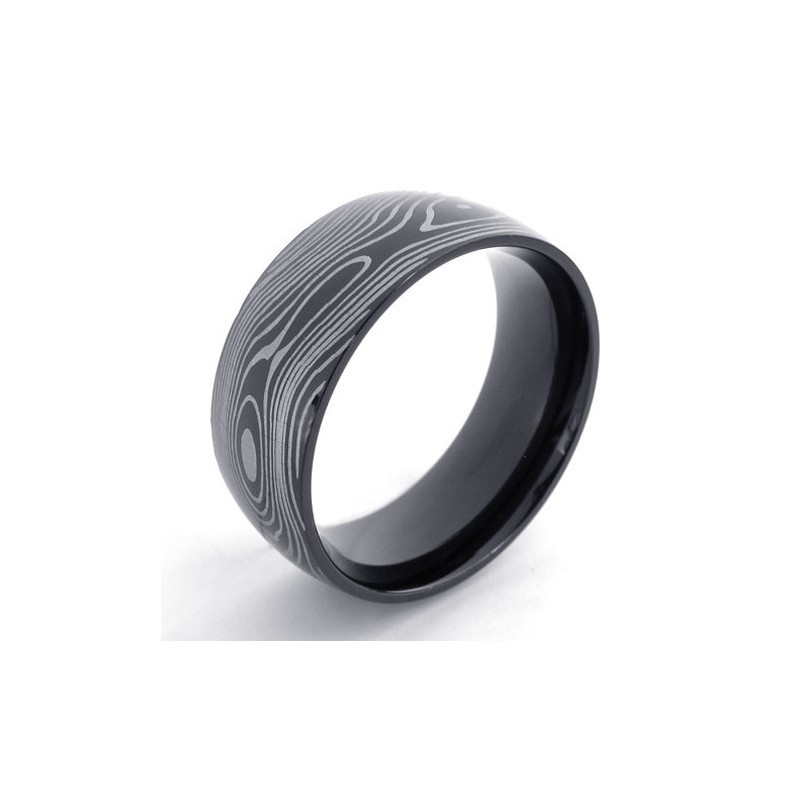 Anello In Titanio Nero Anello In Titanio Nero