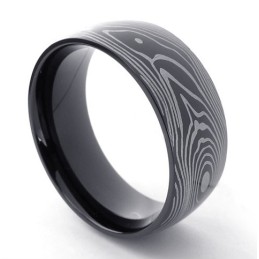 Anello In Titanio Nero