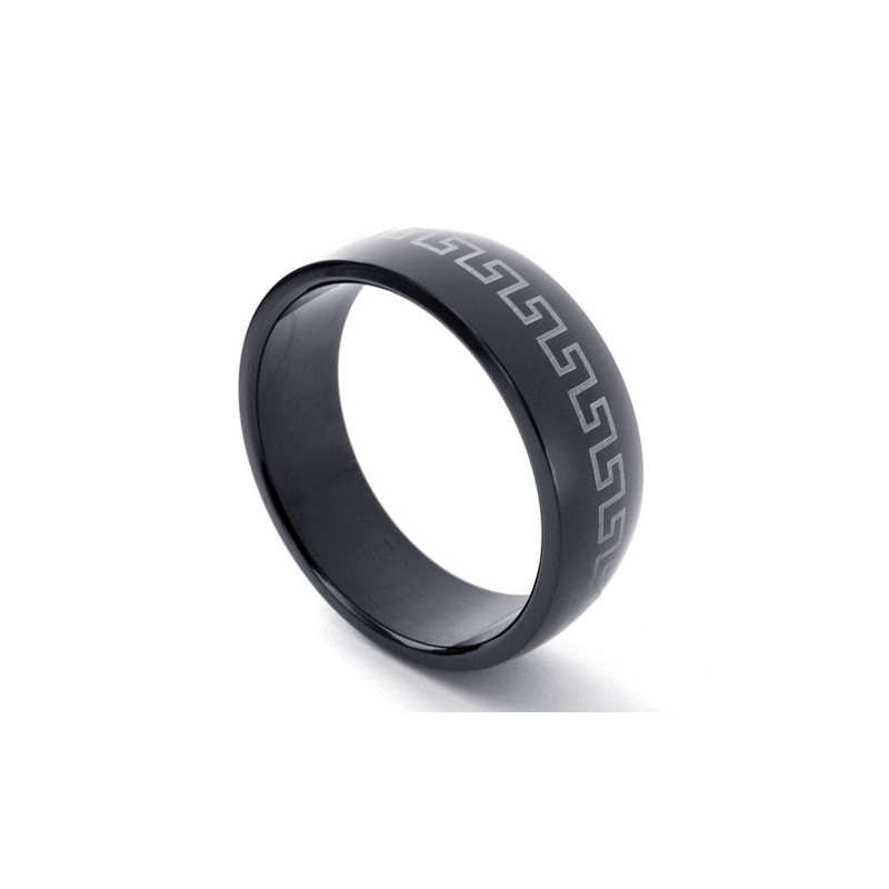 Anello In Titanio Nero Anello In Titanio Nero