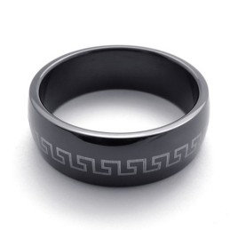 Anello In Titanio Nero