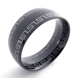 Anello In Titanio Nero