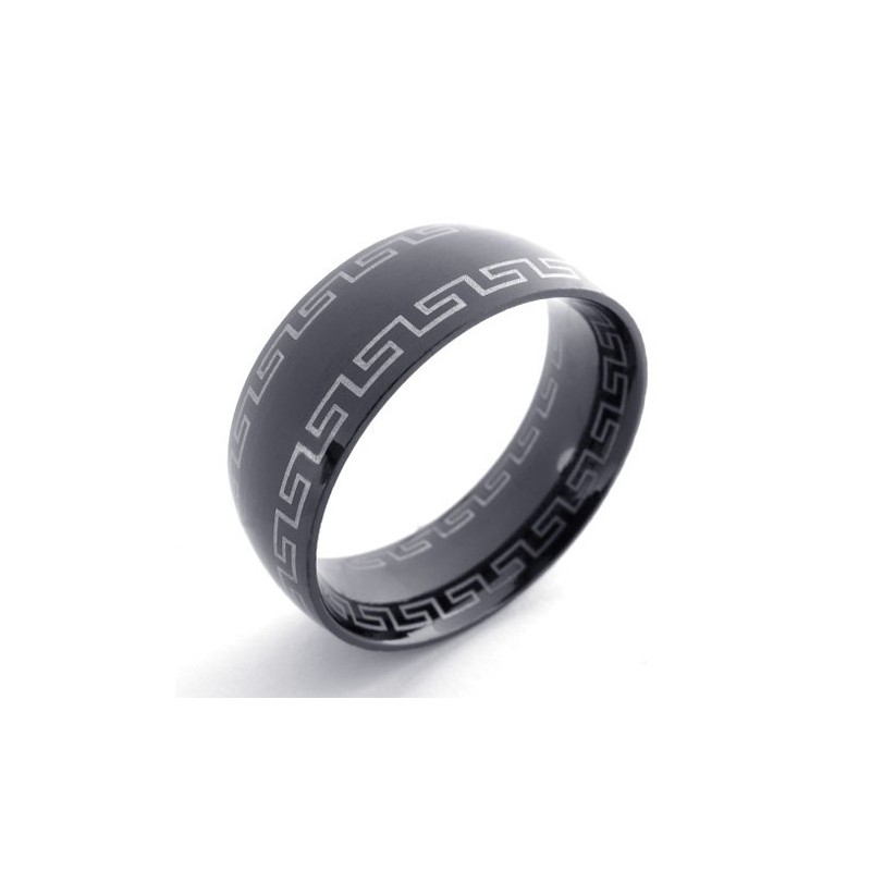 Anello In Titanio Nero Anello In Titanio Nero