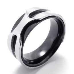Anello In Titanio Nero
