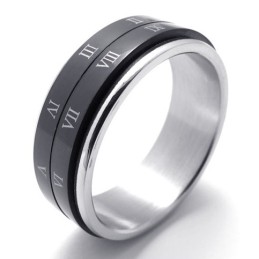 Anello In Titanio Nero