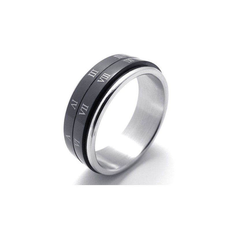 Anello In Titanio Nero Anello In Titanio Nero