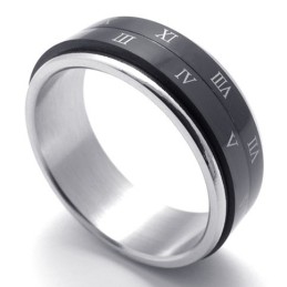 Anello In Titanio Nero