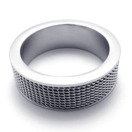 Anello In Titanio Con Cavo