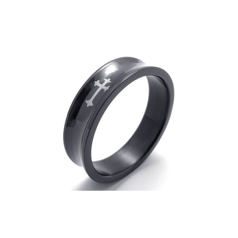 Anello In Titanio Nero Anello In Titanio Nero