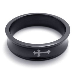 Anello In Titanio Nero